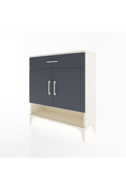 Arges Şifonyer 2 Raflı Tek Çekmeceli 2 Kapaklı 88x30x96 - S04M065V2A