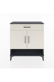 Arges Şifonyer 2 Raflı Tek Çekmeceli 2 Kapaklı 88x30x96 - S04M065V4A