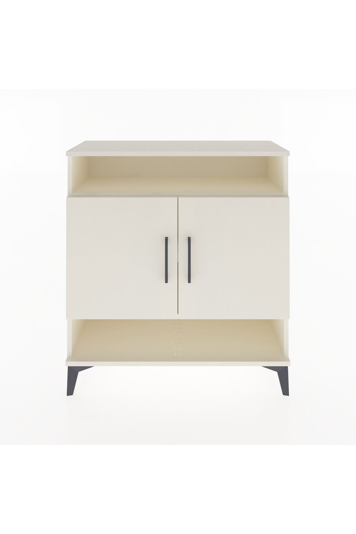 Arges Şifonyer 3 Raflı 2 Kapaklı 88x30x96 - S04M067V1A