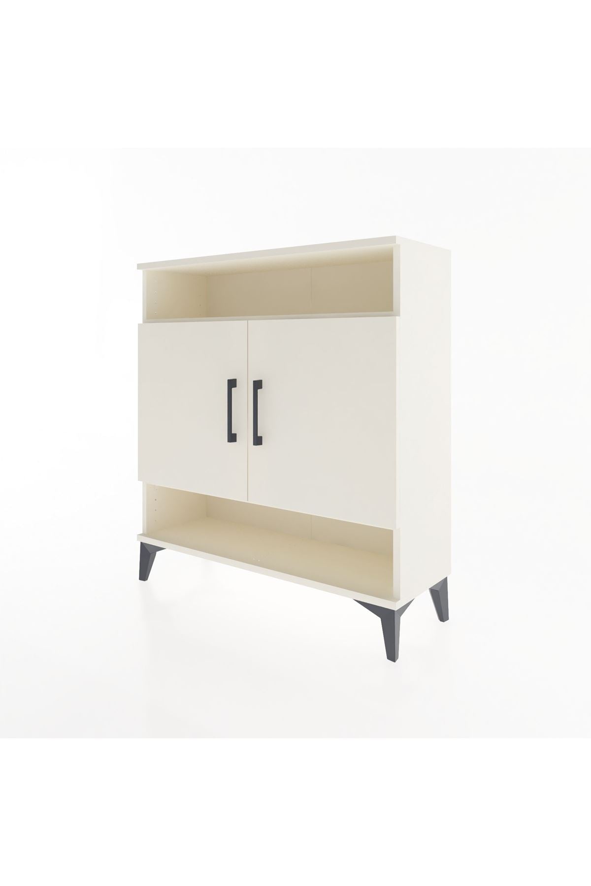 Arges Şifonyer 3 Raflı 2 Kapaklı 88x30x96 - S04M067V1A