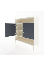 Arges Şifonyer 3 Raflı 2 Kapaklı 88x30x96 - S04M067V2A
