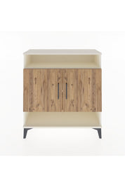 Arges Şifonyer 3 Raflı 2 Kapaklı 88x30x96 - S04M067V3A