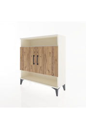 Arges Şifonyer 3 Raflı 2 Kapaklı 88x30x96 - S04M067V3A