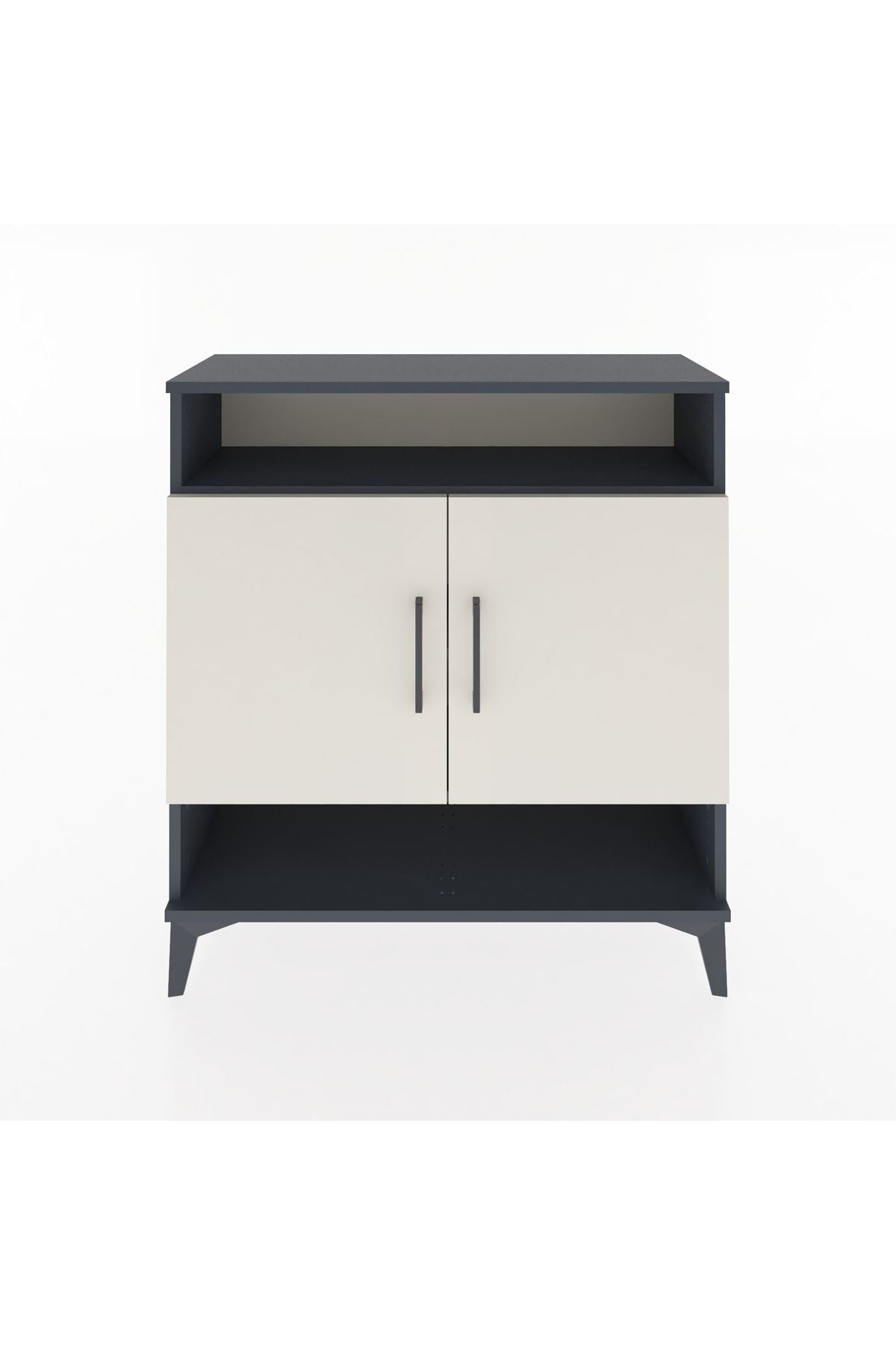 Arges Şifonyer 3 Raflı 2 Kapaklı 88x30x96 - S04M067V4A