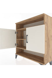 Arges Şifonyer 3 Raflı 2 Kapaklı 88x30x96 - S04M067V7A