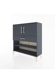 Arges Şifonyer 3 Raflı Tek Çekmeceli 2 Kapaklı 88x30x96 - S04M031V5A