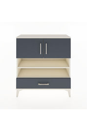 Arges Şifonyer 4 Raflı Tek Çekmeceli 2 Kapaklı 88x30x96 - S04M032V2A