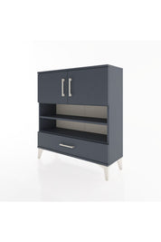 Arges Şifonyer 4 Raflı Tek Çekmeceli 2 Kapaklı 88x30x96 - S04M032V5A