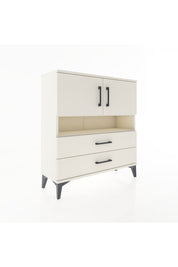 Arges Şifonyer 3 Raflı 2 Çekmeceli 2 Kapaklı 88x30x96 - S04M033V1A