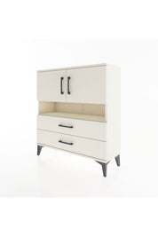 Arges Şifonyer 3 Raflı 2 Çekmeceli 2 Kapaklı 88x30x96 - S04M033V1A