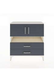 Arges Şifonyer 3 Raflı 2 Çekmeceli 2 Kapaklı 88x30x96 - S04M033V2A