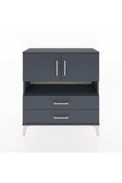 Arges Şifonyer 3 Raflı 2 Çekmeceli 2 Kapaklı 88x30x96 - S04M033V5A