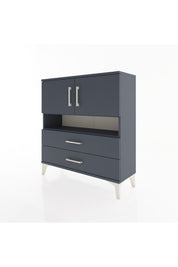 Arges Şifonyer 3 Raflı 2 Çekmeceli 2 Kapaklı 88x30x96 - S04M033V5A