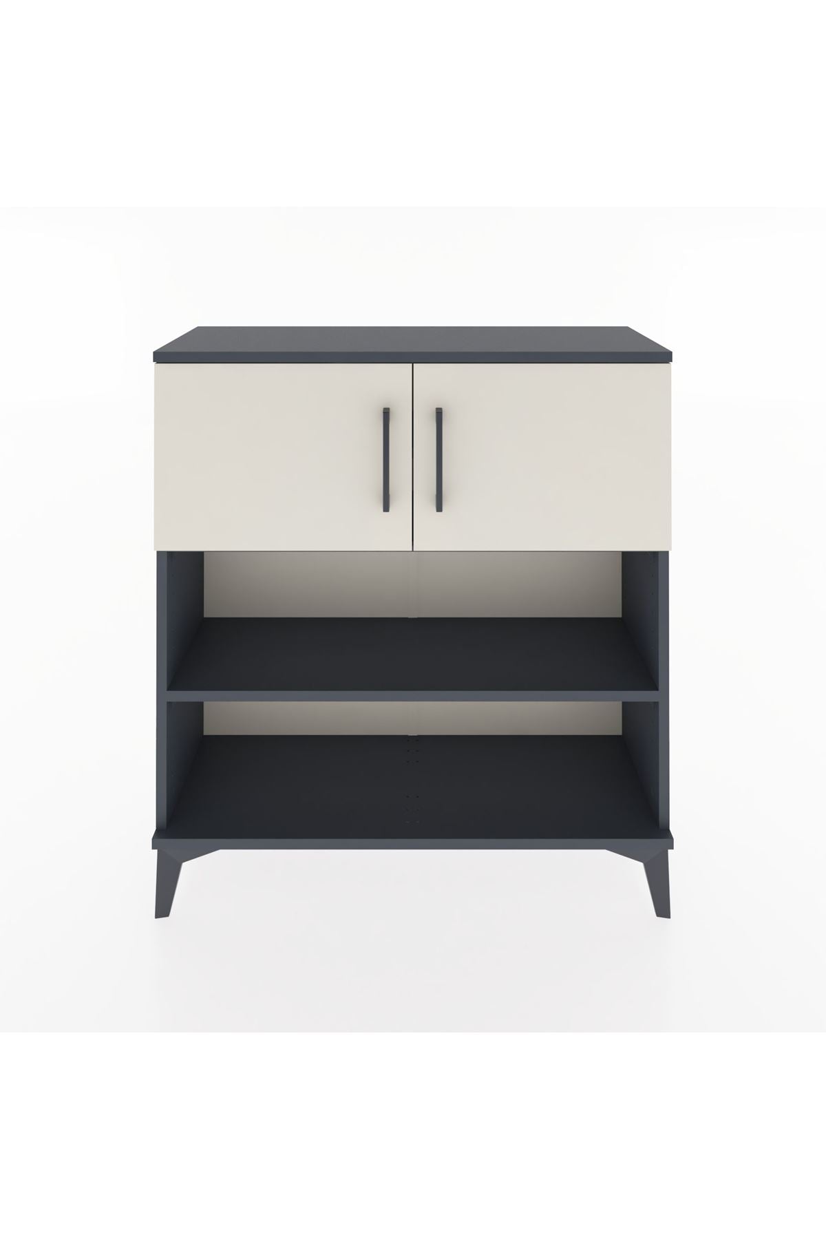 Arges Şifonyer 3 Raflı 2 Kapaklı 88x30x96 - S04M034V4A