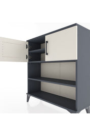 Arges Şifonyer 3 Raflı 2 Kapaklı 88x30x96 - S04M034V4A