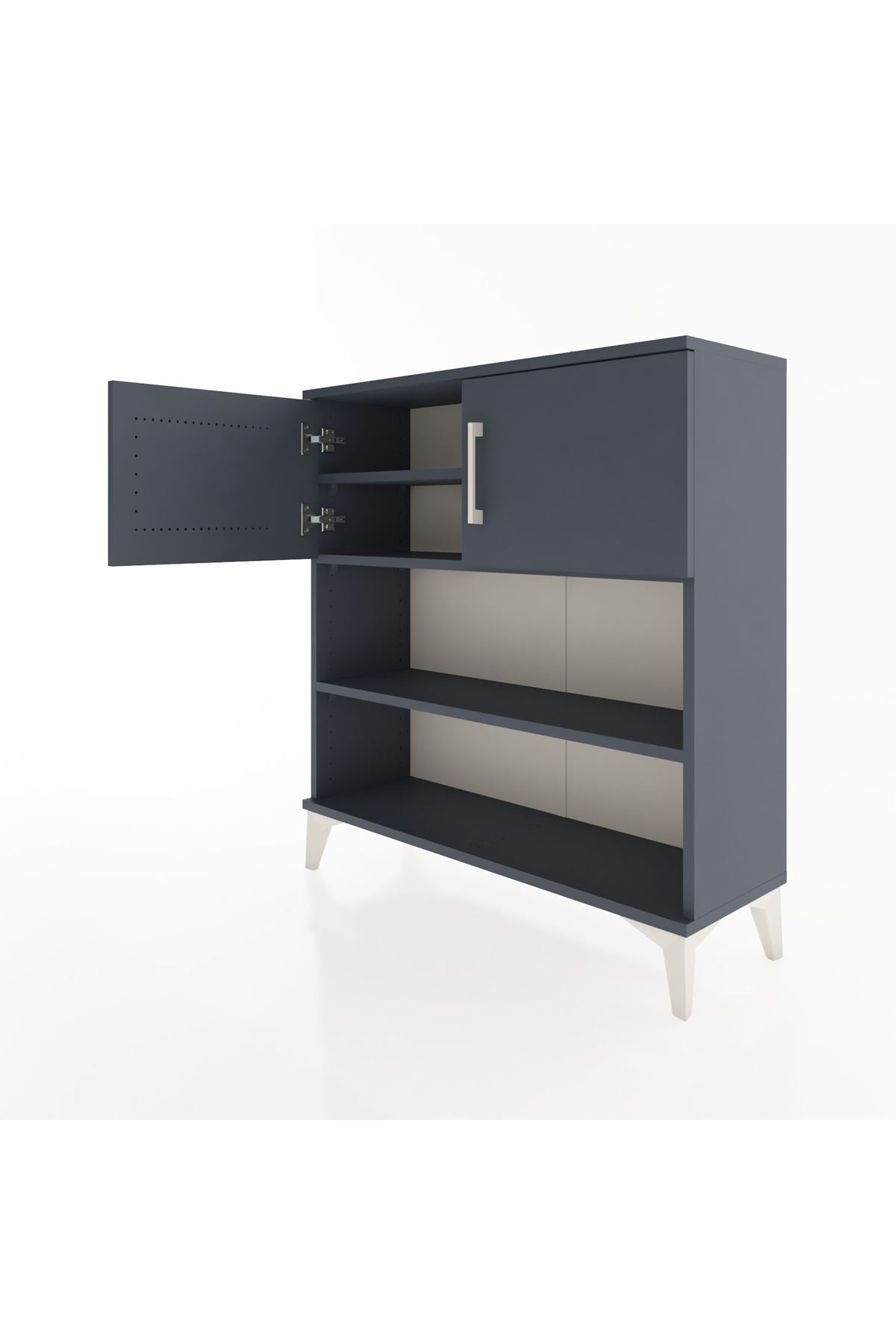 Arges Şifonyer 3 Raflı 2 Kapaklı 88x30x96 - S04M034V5A