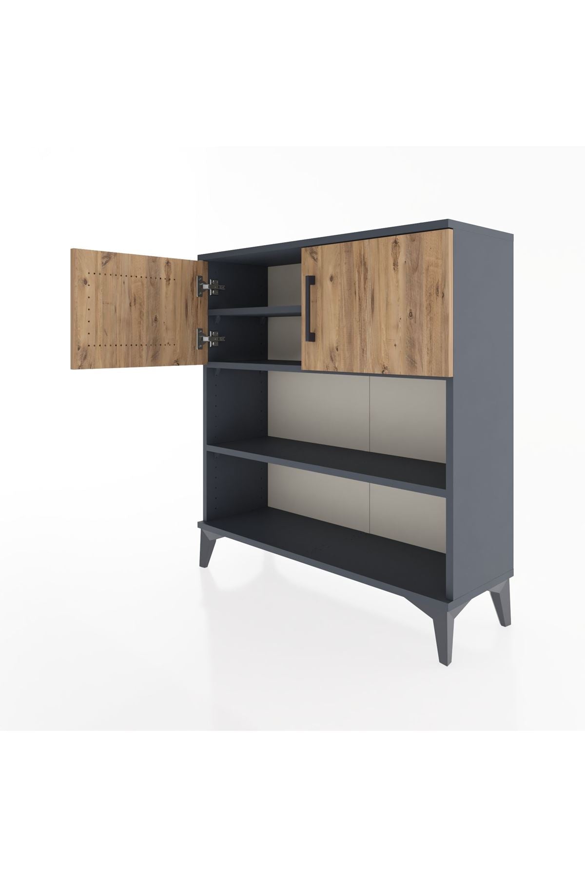 Arges Şifonyer 3 Raflı 2 Kapaklı 88x30x96 - S04M034V6A