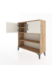 Arges Şifonyer 3 Raflı 2 Kapaklı 88x30x96 - S04M034V7A