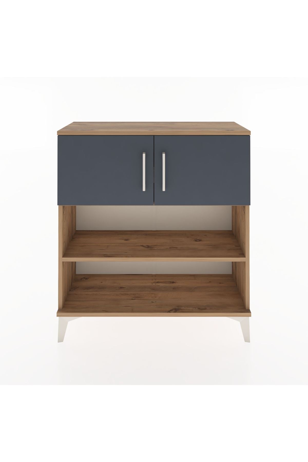 Arges Şifonyer 3 Raflı 2 Kapaklı 88x30x96 - S04M034V8A
