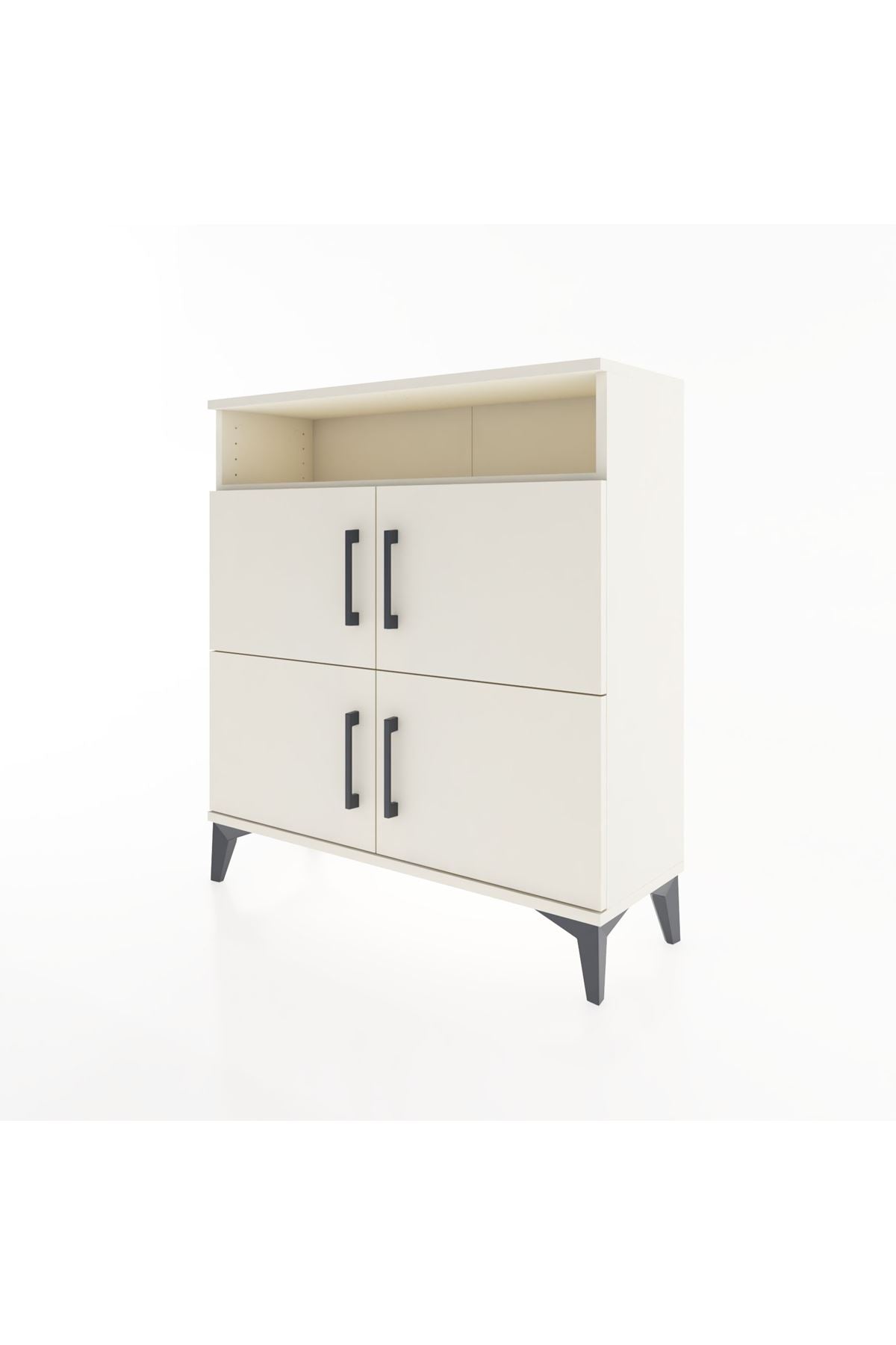 Arges Şifonyer 4 Raflı 4 Kapaklı 88x30x96 - S04M035V1A