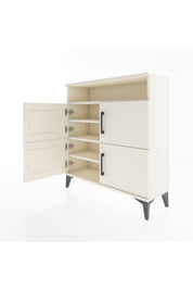 Arges Şifonyer 4 Raflı 4 Kapaklı 88x30x96 - S04M035V1A