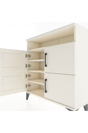 Arges Şifonyer 4 Raflı 4 Kapaklı 88x30x96 - S04M035V1A