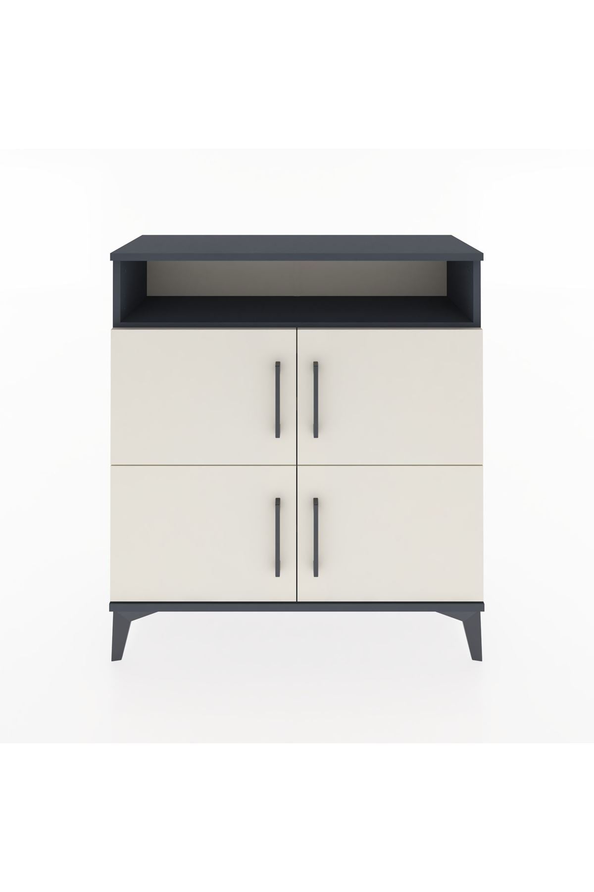 Arges Şifonyer 4 Raflı 4 Kapaklı 88x30x96 - S04M035V4A