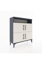Arges Şifonyer 4 Raflı 4 Kapaklı 88x30x96 - S04M035V4A