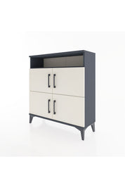 Arges Şifonyer 4 Raflı 4 Kapaklı 88x30x96 - S04M035V4A