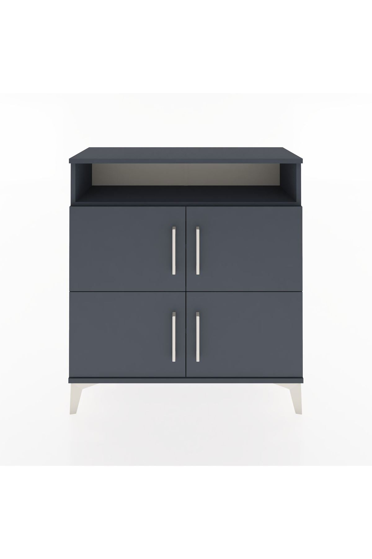 Arges Şifonyer 4 Raflı 4 Kapaklı 88x30x96 - S04M035V5A