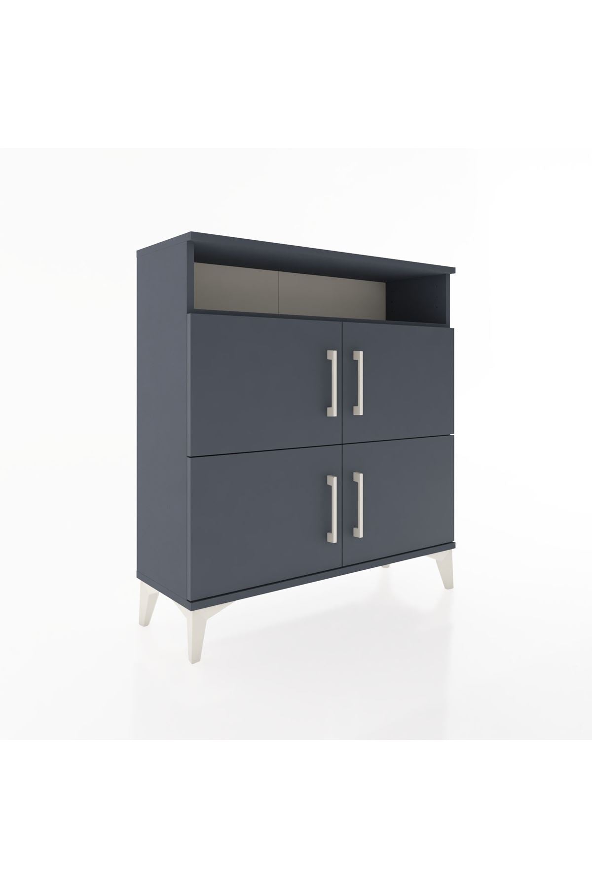 Arges Şifonyer 4 Raflı 4 Kapaklı 88x30x96 - S04M035V5A