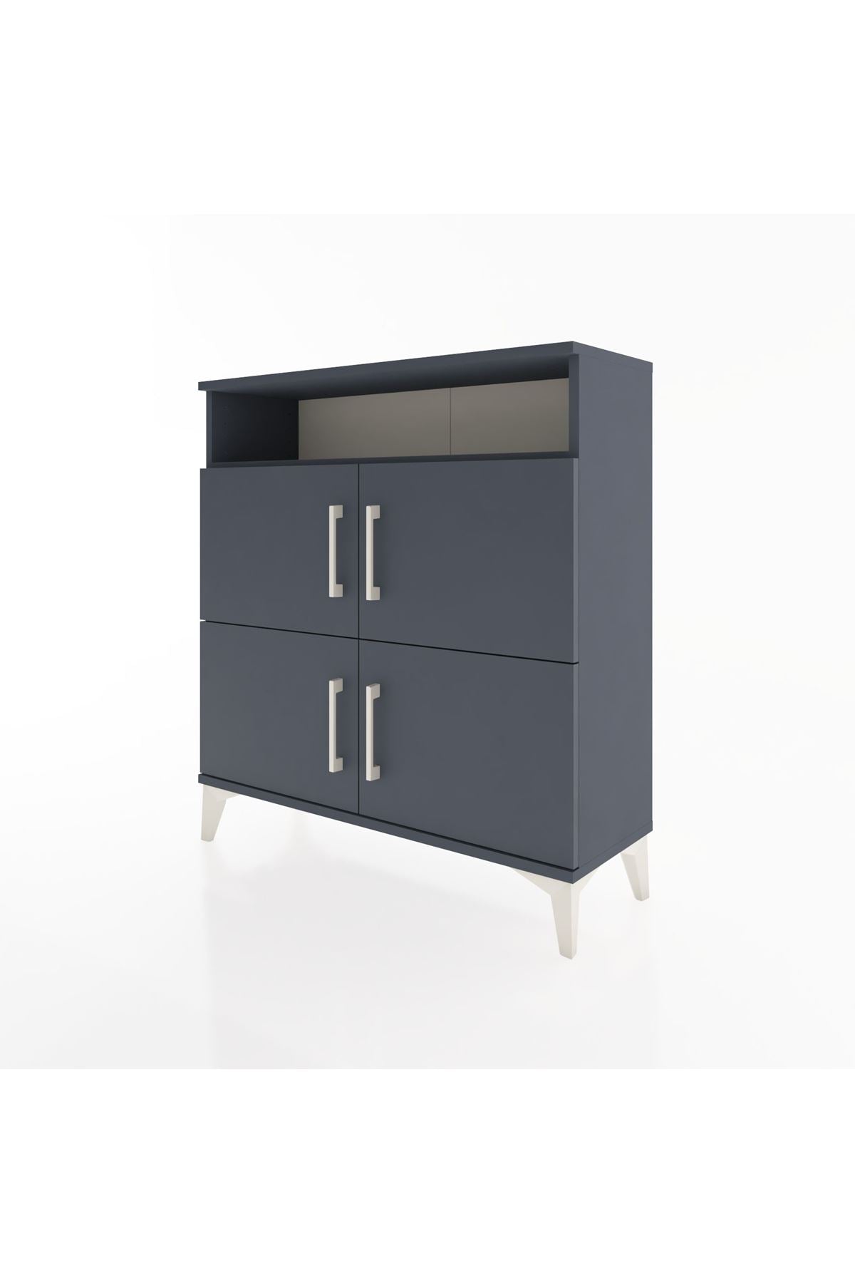 Arges Şifonyer 4 Raflı 4 Kapaklı 88x30x96 - S04M035V5A