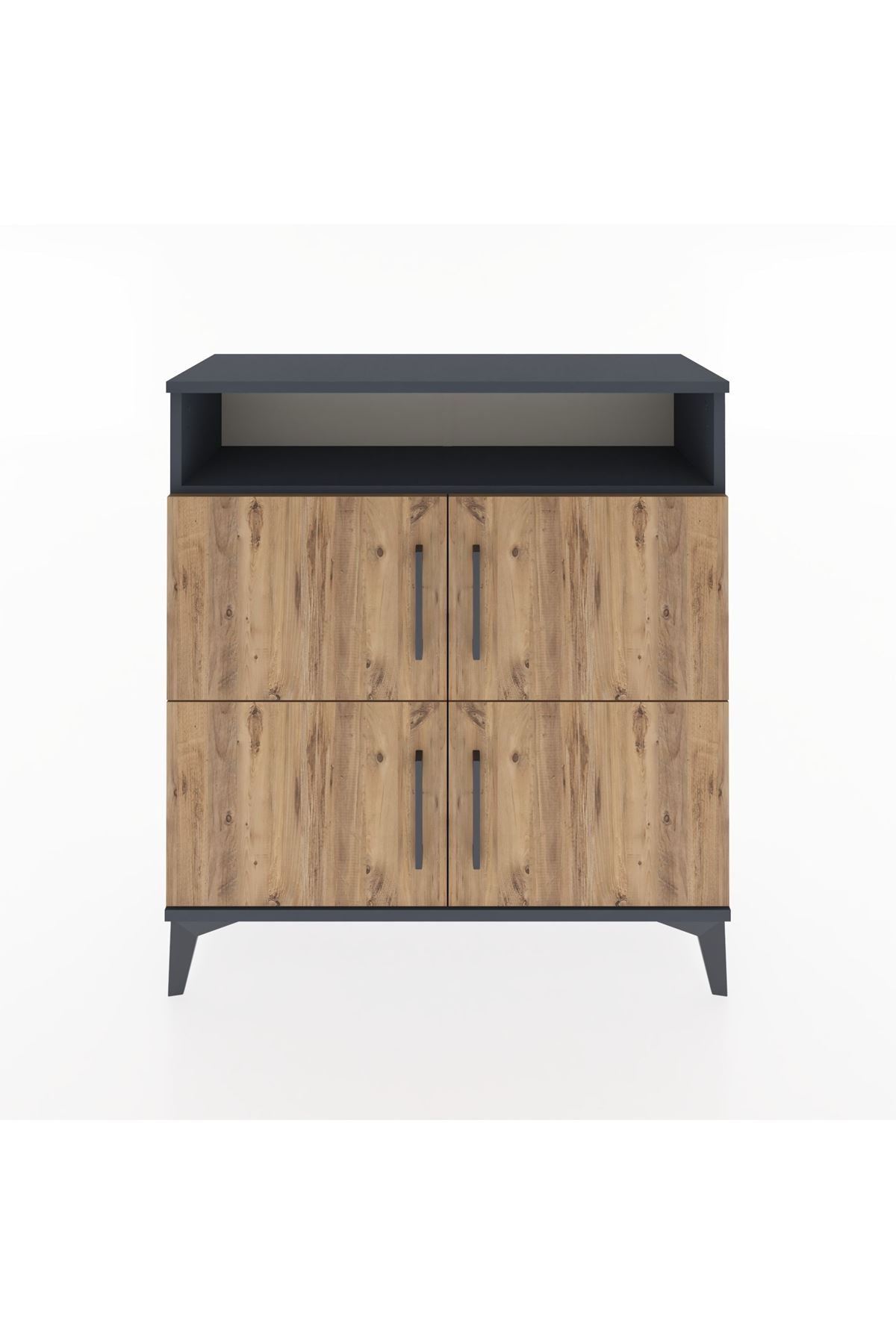 Arges Şifonyer 4 Raflı 4 Kapaklı 88x30x96 - S04M035V6A