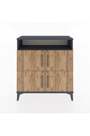 Arges Şifonyer 4 Raflı 4 Kapaklı 88x30x96 - S04M035V6A