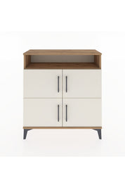 Arges Şifonyer 4 Raflı 4 Kapaklı 88x30x96 - S04M035V7A