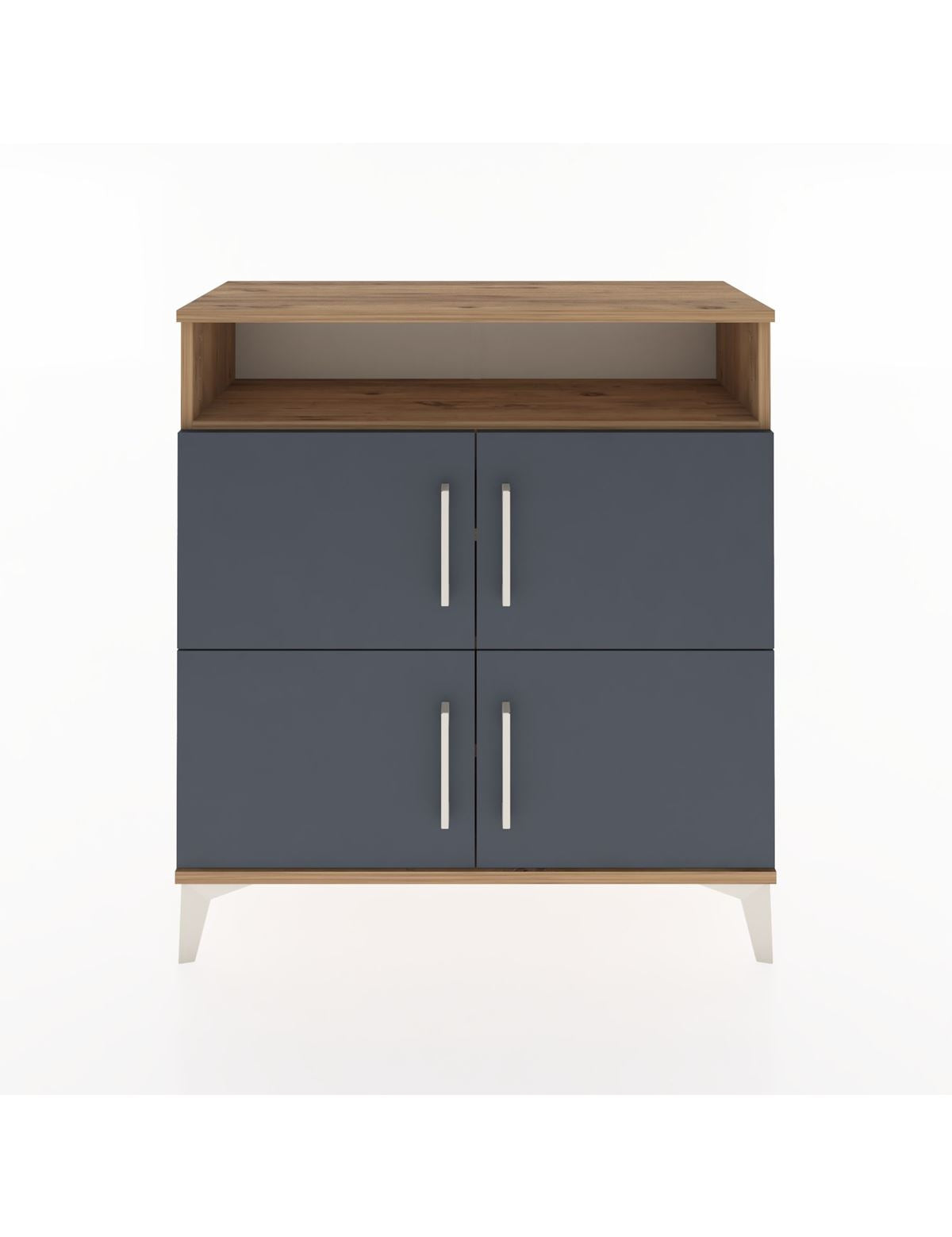Arges Şifonyer 4 Raflı 4 Kapaklı 88x30x96 - S04M035V8A
