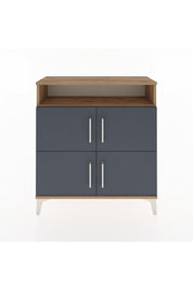 Arges Şifonyer 4 Raflı 4 Kapaklı 88x30x96 - S04M035V8A