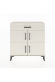Arges Şifonyer 3 Raflı Tek Çekmeceli 4 Kapaklı 88x30x96 - S04M036V1A