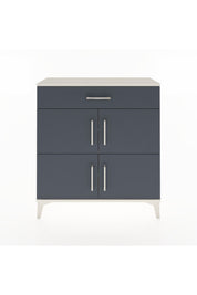 Arges Şifonyer 3 Raflı Tek Çekmeceli 4 Kapaklı 88x30x96 - S04M036V2A