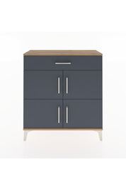 Arges Şifonyer 3 Raflı Tek Çekmeceli 4 Kapaklı 88x30x96 - S04M036V8A