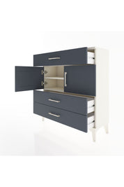 Arges Şifonyer 2 Raflı 3 Çekmeceli 2 Kapaklı 88x30x96 - S04M037V2A