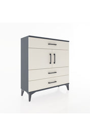 Arges Şifonyer 2 Raflı 3 Çekmeceli 2 Kapaklı 88x30x96 - S04M037V4A