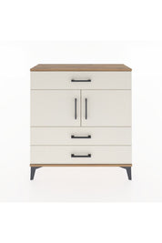 Arges Şifonyer 2 Raflı 3 Çekmeceli 2 Kapaklı 88x30x96 - S04M037V7A