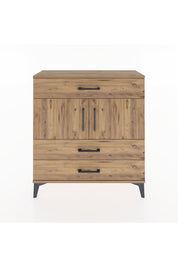 Arges Şifonyer 2 Raflı 3 Çekmeceli 2 Kapaklı 88x30x96 - S04M037V9A