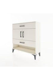 Arges Şifonyer 2 Raflı 2 Çekmeceli 2 Kapaklı 88x30x96 - S04M038V1A