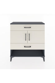 Arges Şifonyer 2 Raflı 2 Çekmeceli 2 Kapaklı 88x30x96 - S04M038V4A