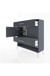 Arges Şifonyer 2 Raflı 2 Çekmeceli 2 Kapaklı 88x30x96 - S04M038V5A