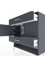 Arges Şifonyer 2 Raflı 2 Çekmeceli 2 Kapaklı 88x30x96 - S04M038V5A