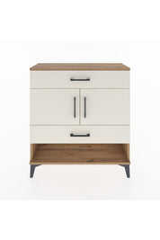 Arges Şifonyer 2 Raflı 2 Çekmeceli 2 Kapaklı 88x30x96 - S04M038V7A