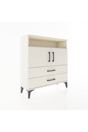 Arges Şifonyer 3 Raflı 2 Çekmeceli 2 Kapaklı 88x30x96 - S04M039V1A